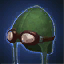 Green Aviator's Cap