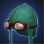 Blue Aviator's Cap