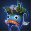 Blue Tuwangi Turban
