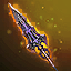 Fauchard lunaire de destruction