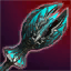 Sceptre de saturne rouillé