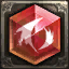 Bel hexage brillant